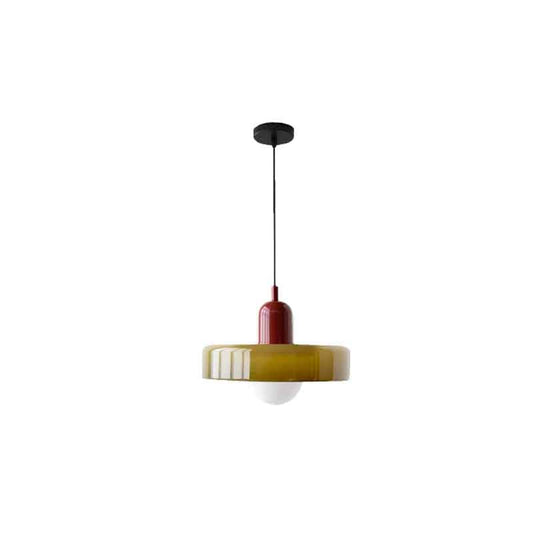 Modern Art Glass Stone Pendant Light | Minori1