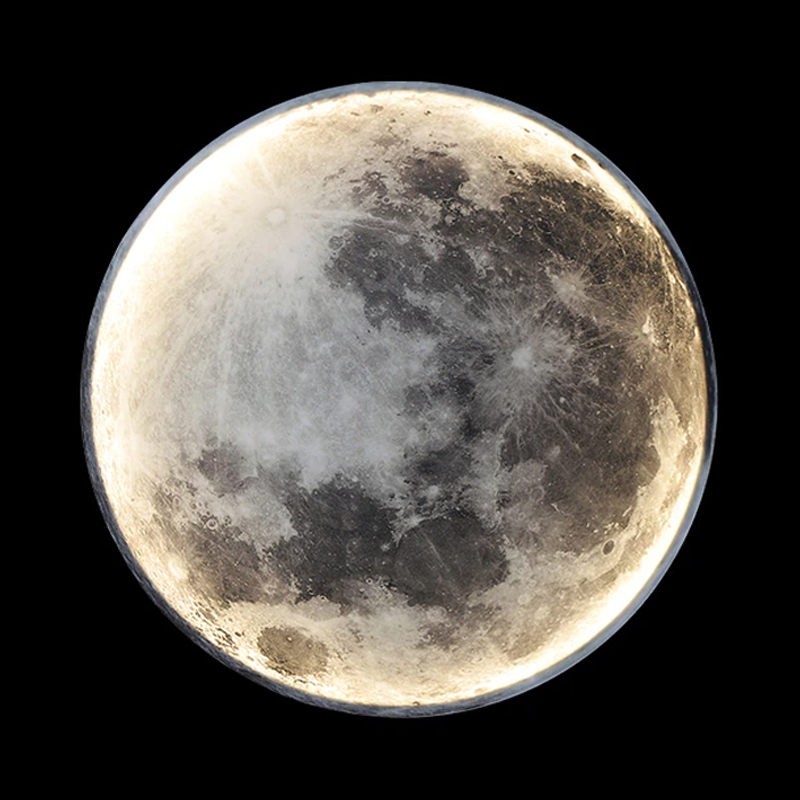 Moon Surface Lamp