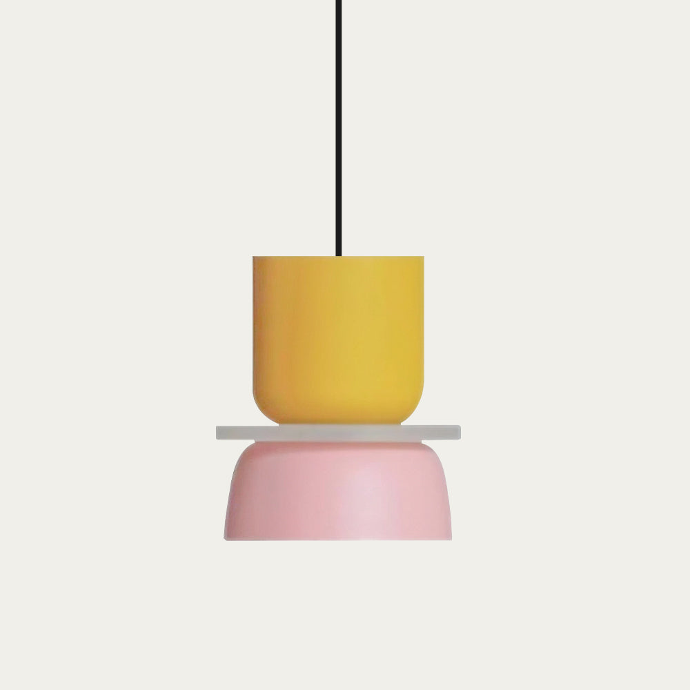 Color Block Nordic Pendant Light