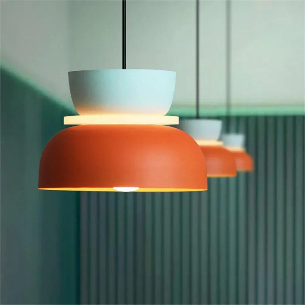 Color Block Nordic Pendant Light