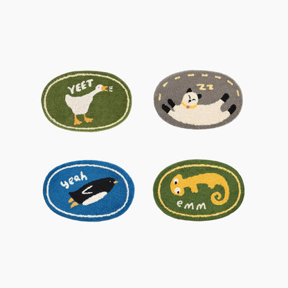Cute Animal Expression Tufted Rugs | Morae