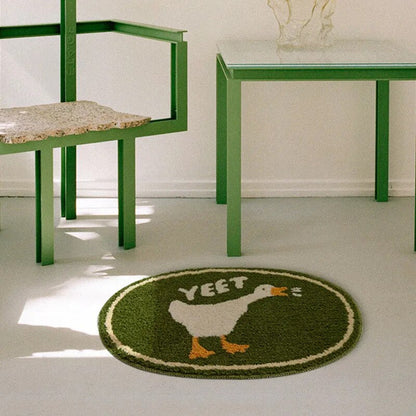 Cute Animal Expression Tufted Rugs | Morae