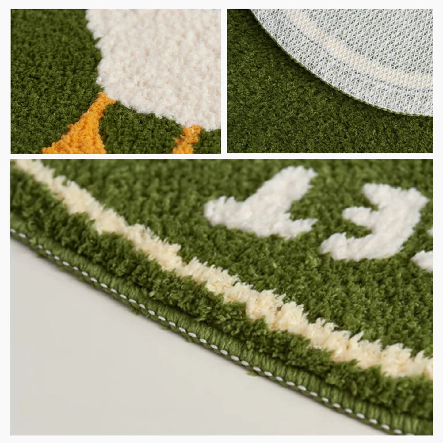 Cute Animal Expression Tufted Rugs | Morae