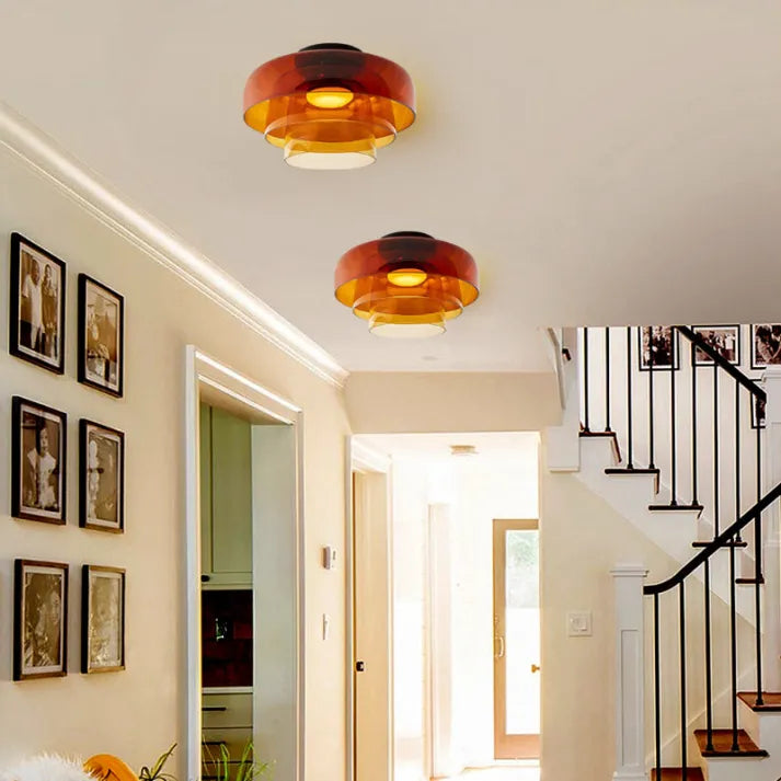 Glass Ceiling Lamp