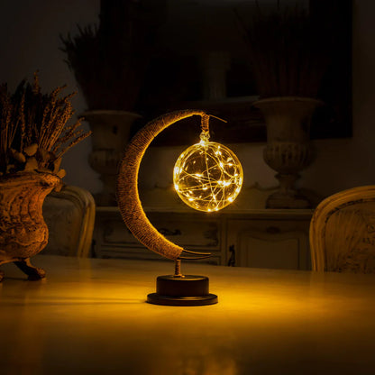 Glass LED Table Lamp