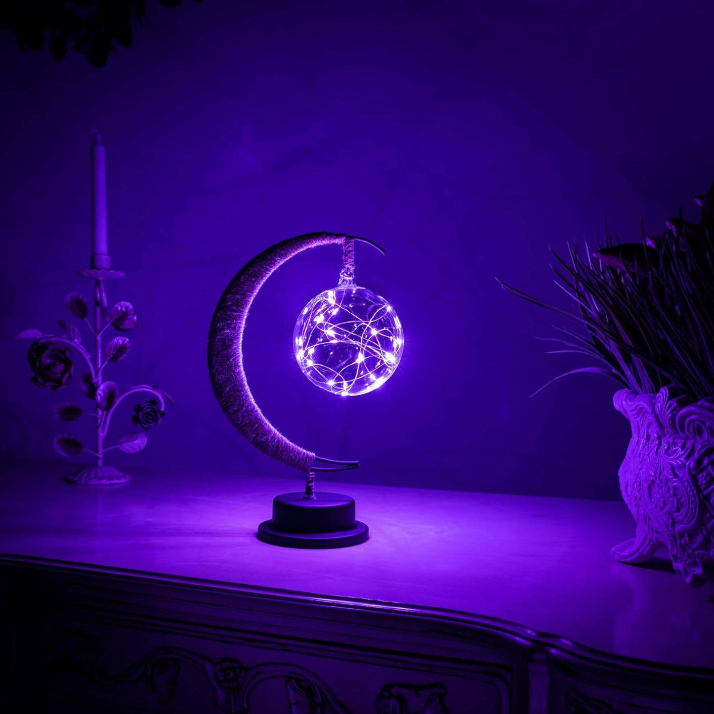 Glass LED Table Lamp