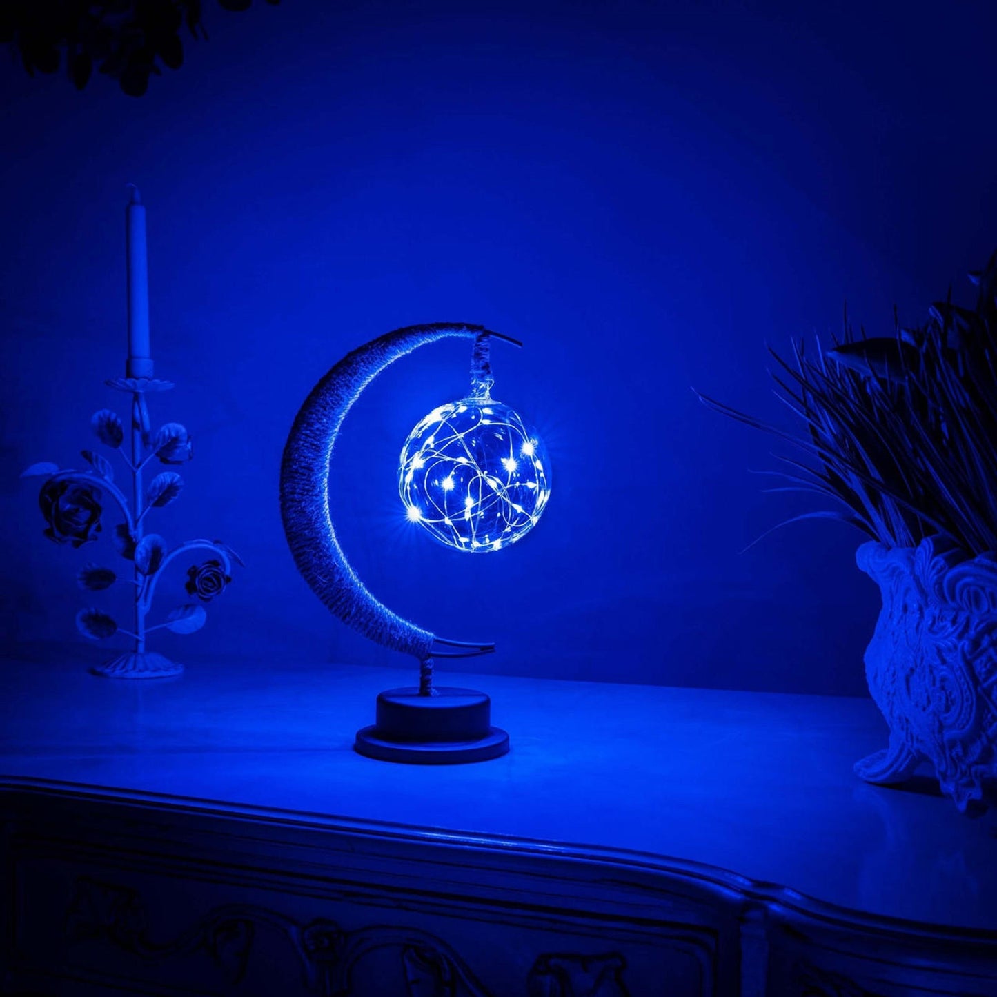 Glass LED Table Lamp