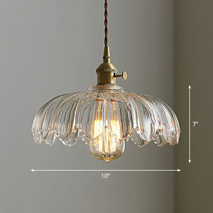 Glass Pendant Light