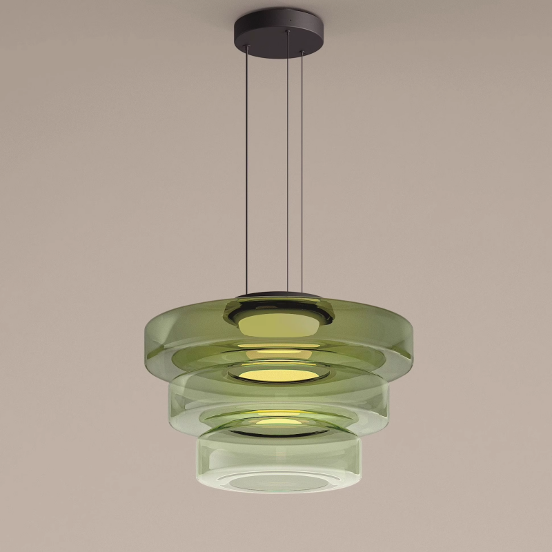 Glass Pendant Light Fixture