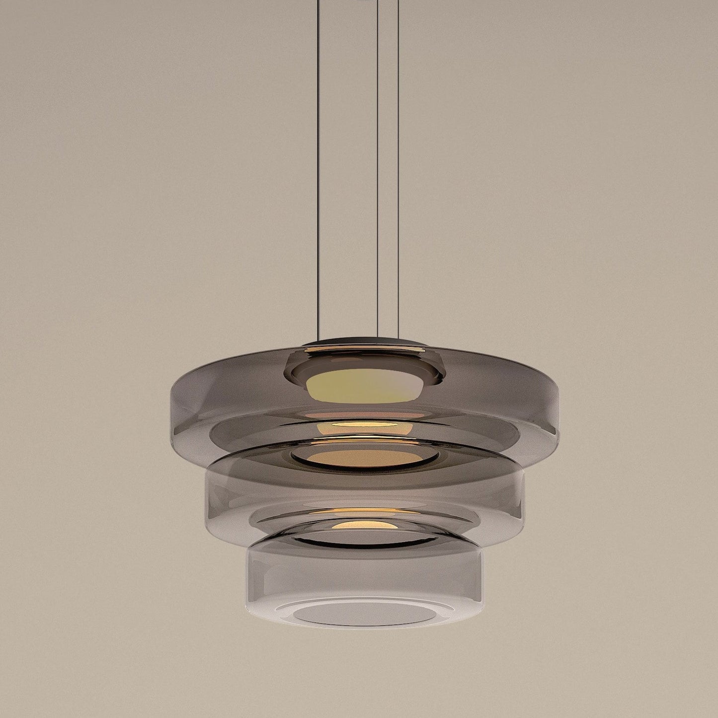 Glass Pendant Light Fixture