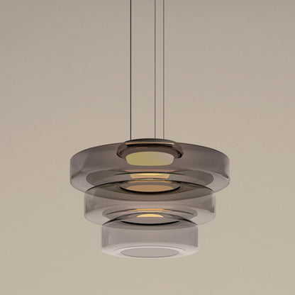 Glass Pendant Light Fixture