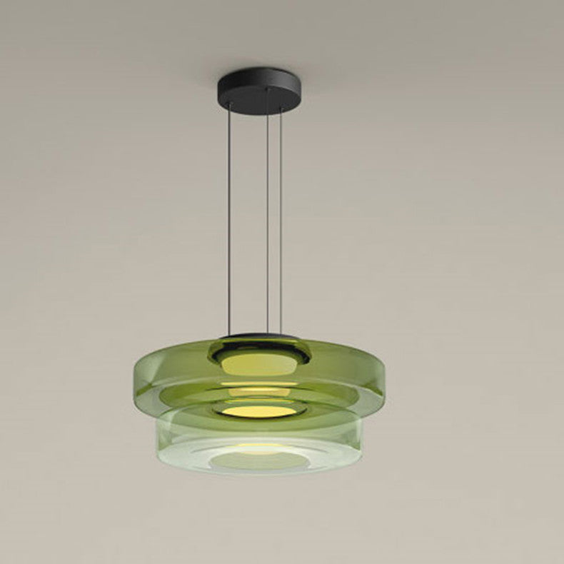 Glass Pendant Light Fixture