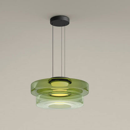 Glass Pendant Light Fixture