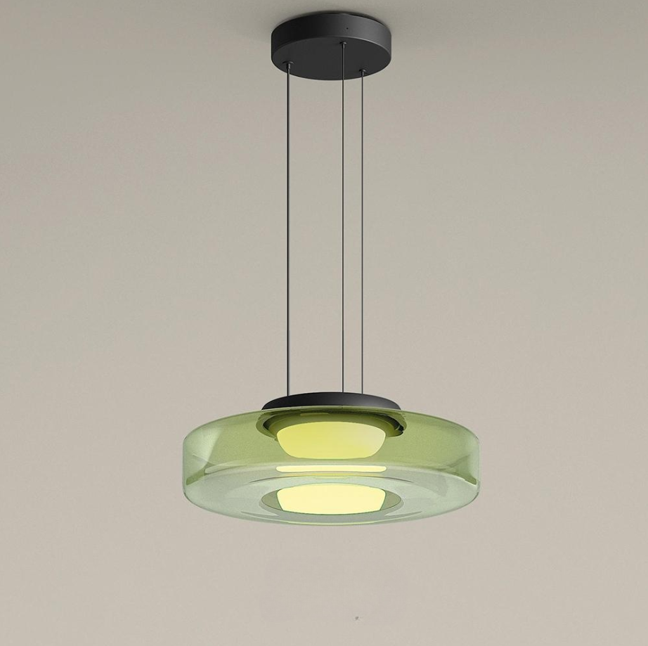 Glass Pendant Light Fixture