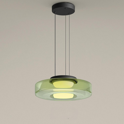 Glass Pendant Light Fixture