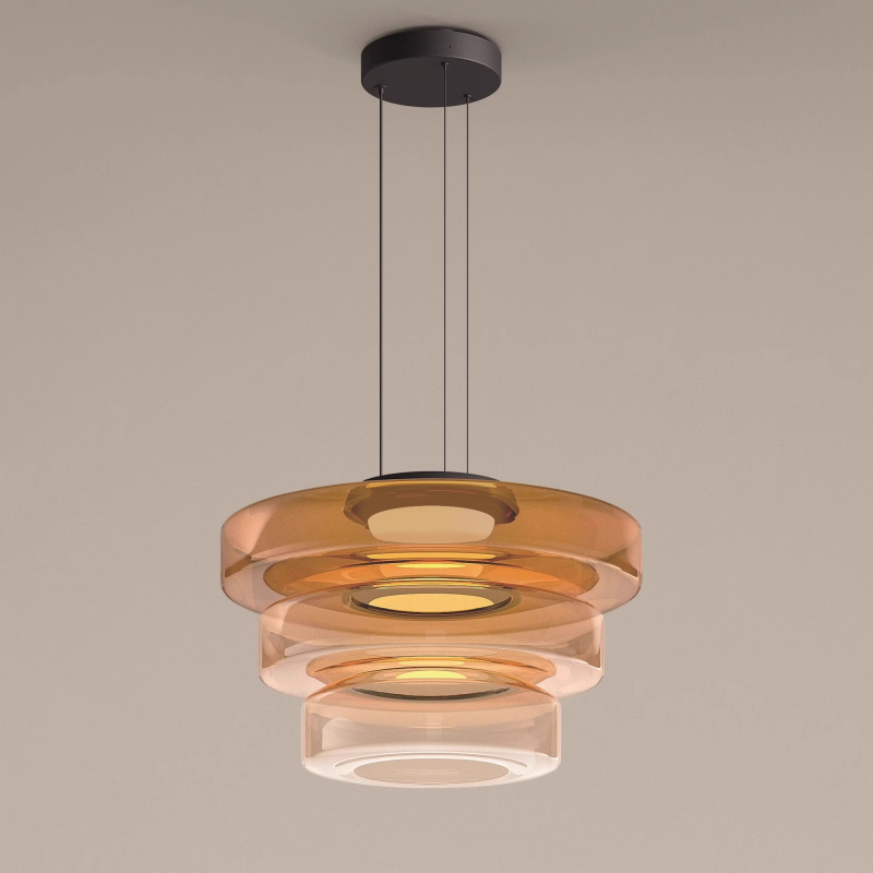 Glass Pendant Light Fixture