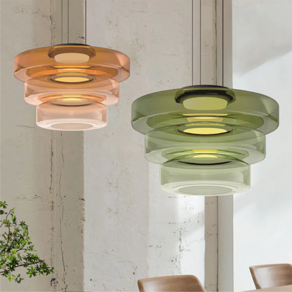 Glass Pendant Light Fixture