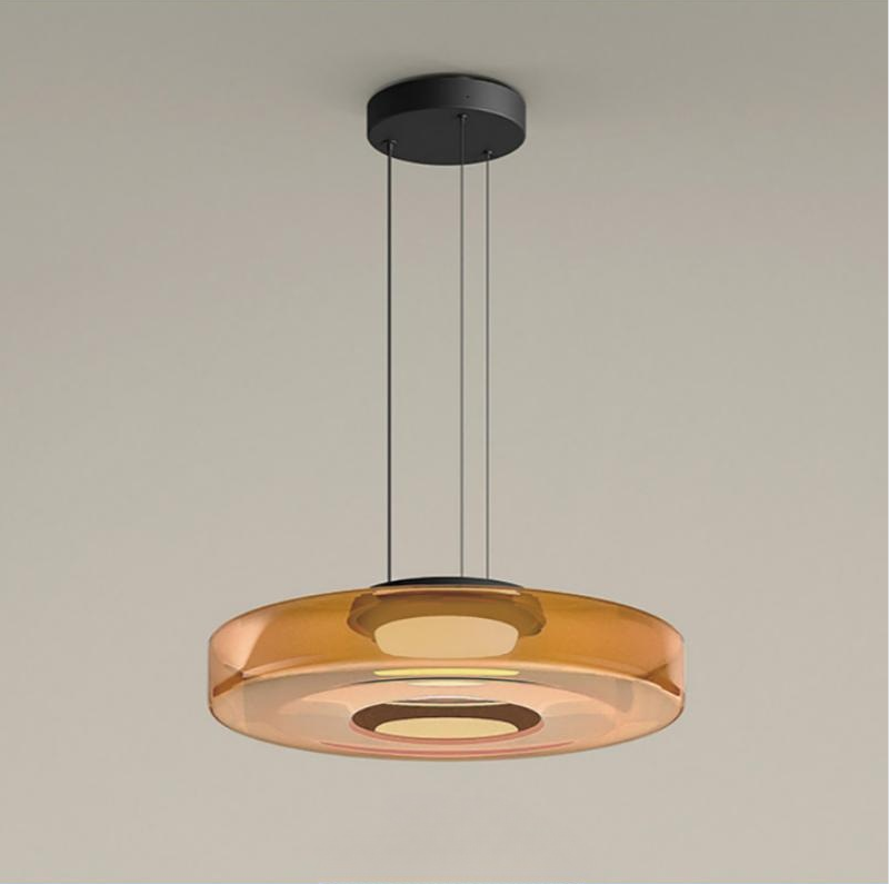 Glass Pendant Light Fixture