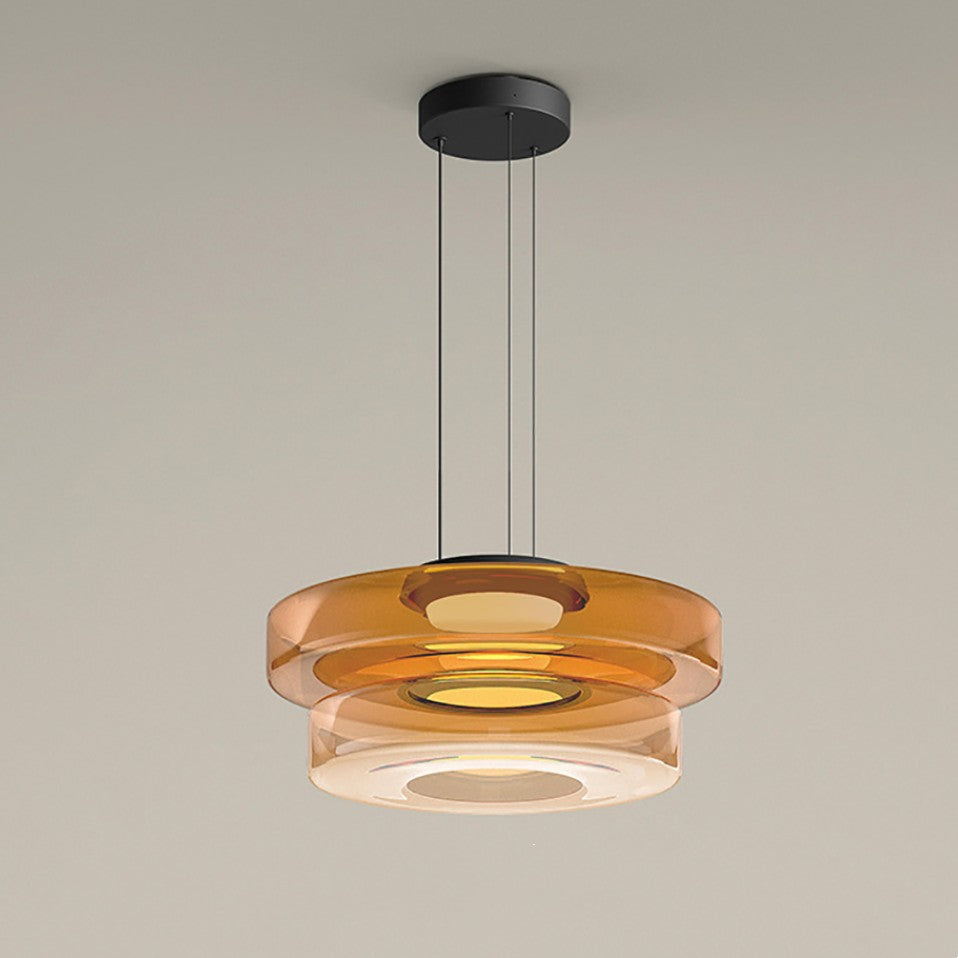 Glass Pendant Light Fixture