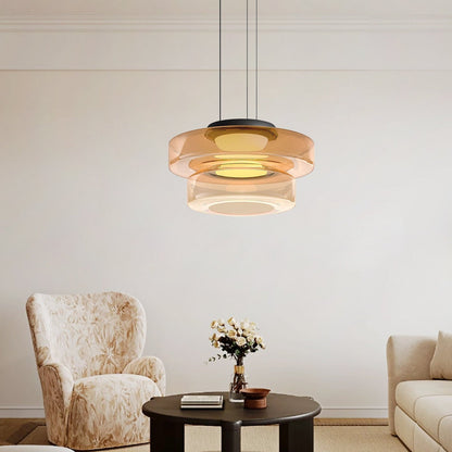 Glass Pendant Light Fixture