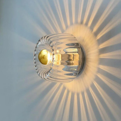 Glass Wall Light Fixture