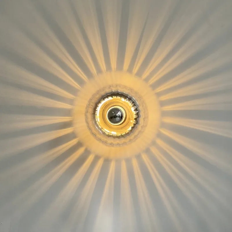 Glass Wall Light Fixture