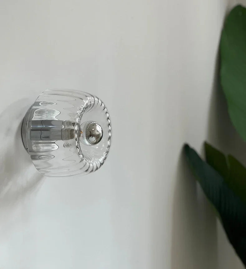 Glass Wall Light Fixture