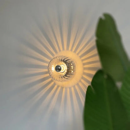 Glass Wall Light Fixture