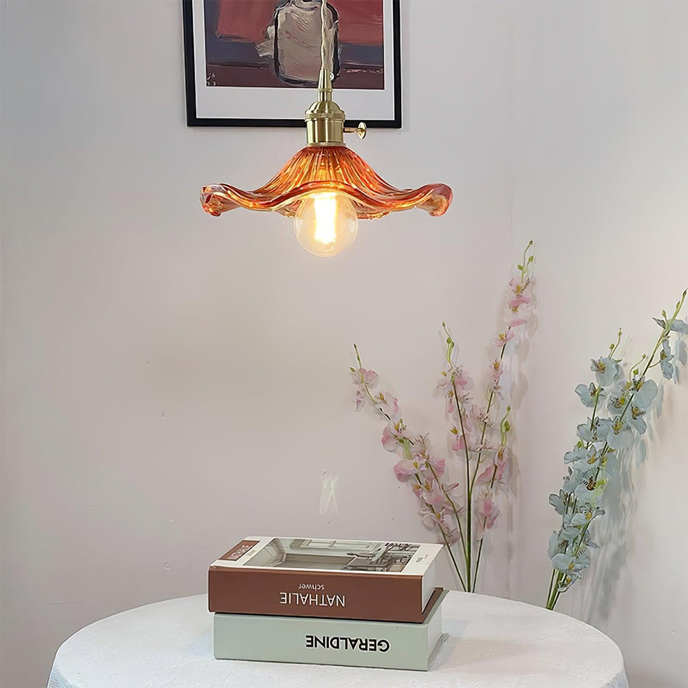Hibiscus Flower LED Pendant Lamp