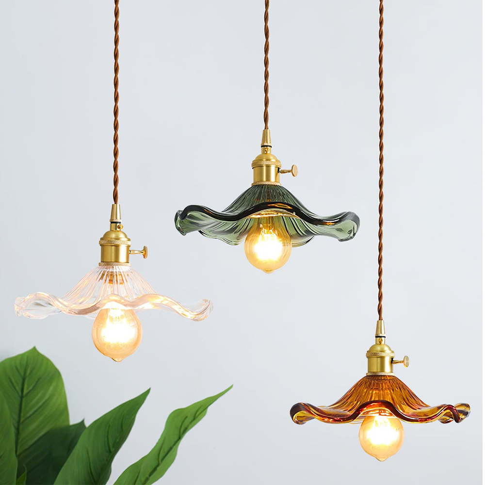 Hibiscus Flower LED Pendant Lamp