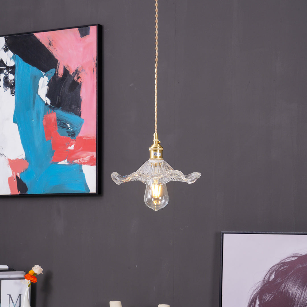 Hibiscus Flower LED Pendant Lamp