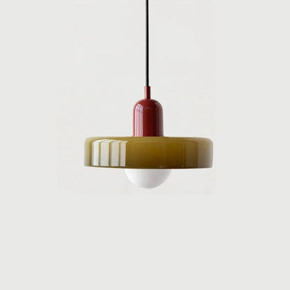 Modern Art Glass Stone Pendant Light | Minori