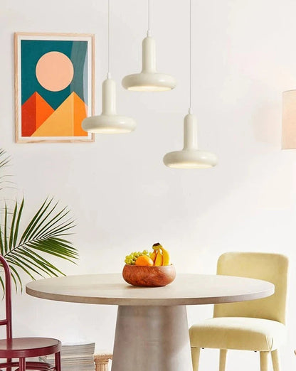 Modern Glass Macaron Pendant Light | Elaris13