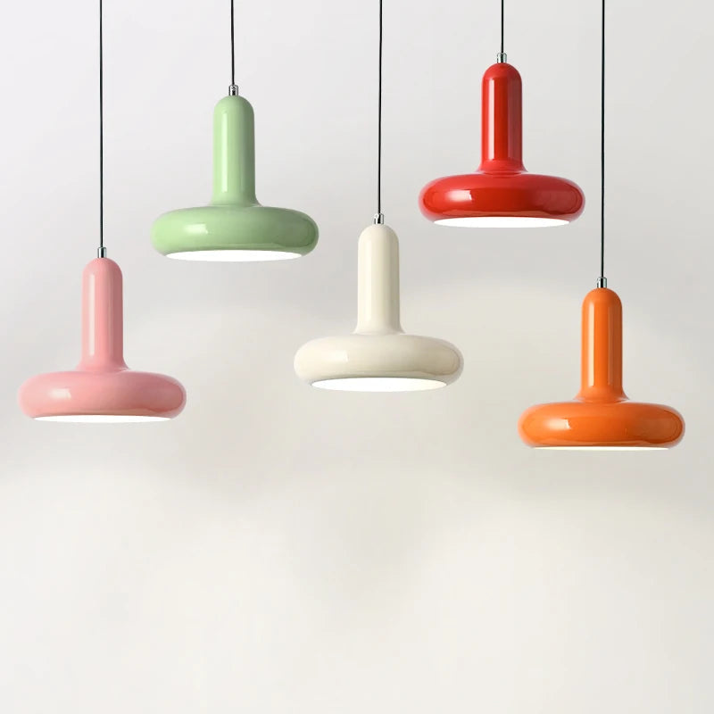 Modern Glass Macaron Pendant Light | Elaris