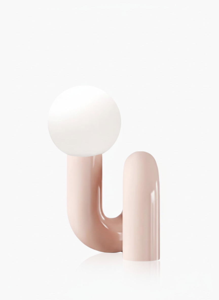 Modern Sculptural U-Shape Table Lamp | Auren