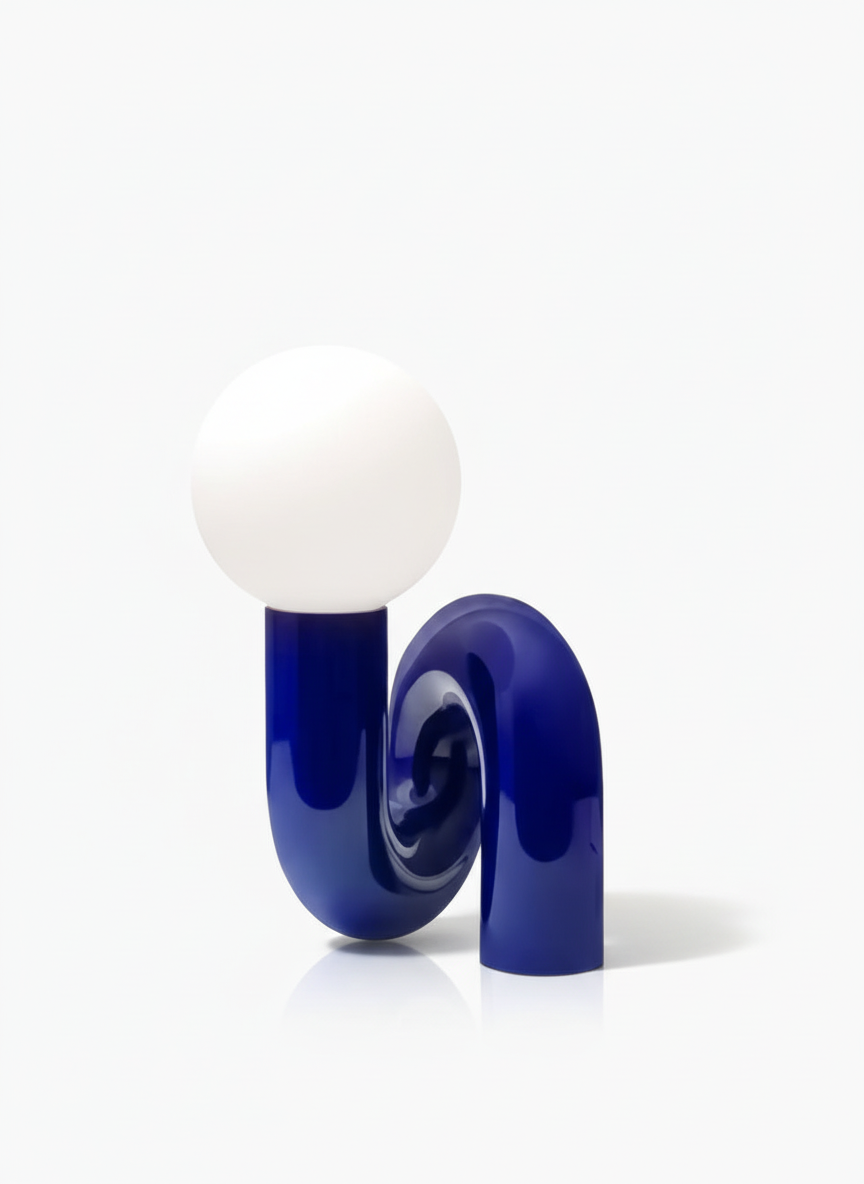 Modern Sculptural U-Shape Table Lamp | Auren