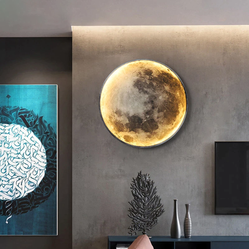 Moon Surface Lamp