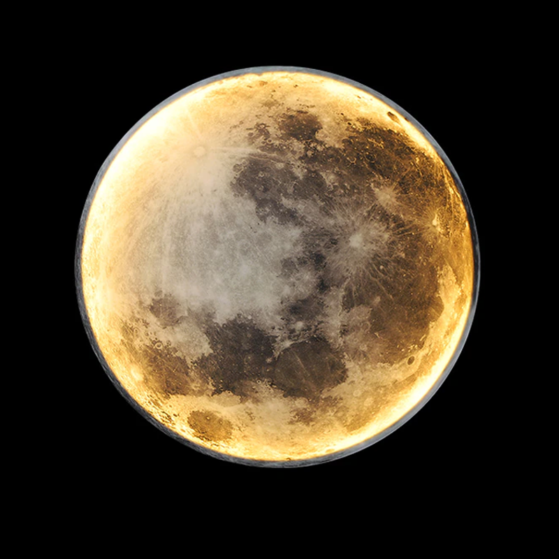 Moon Surface Lamp