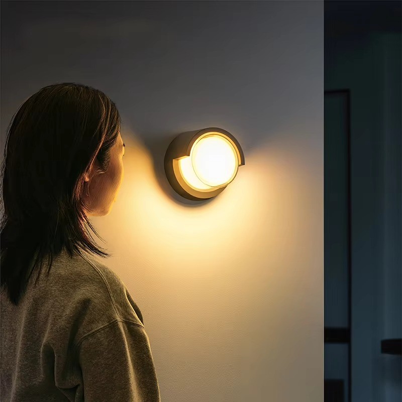 Motion Sensor Outdoor Wall Lamp