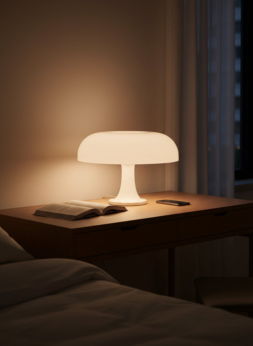 Retro Mushroom Dome Table Lamp | Elura