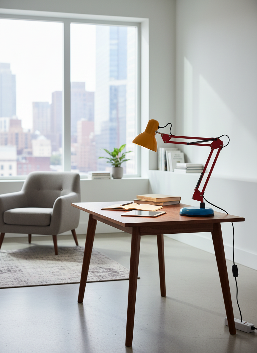 Retro Pop Art Adjustable Desk Lamp | Noira