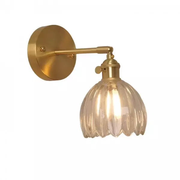 Tulip Glass Wall Sconce