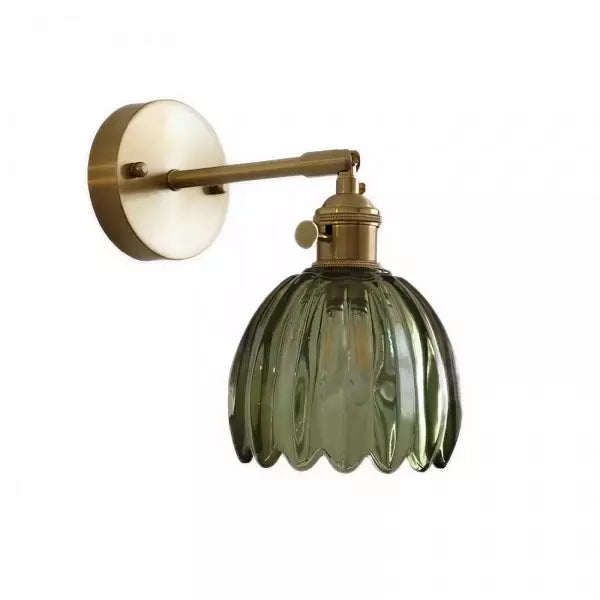 Tulip Glass Wall Sconce