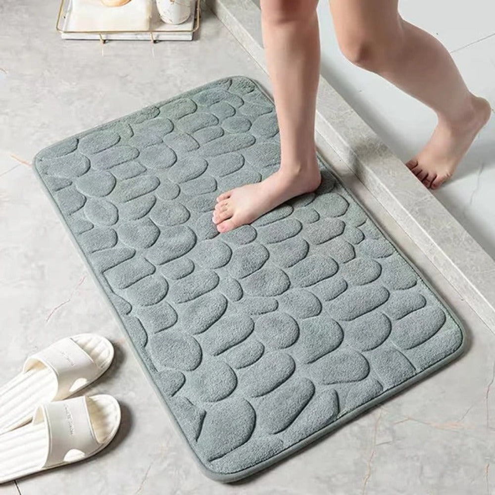 Ultra-Soft Fast-Drying Bath Mat with Anti-Slip Base