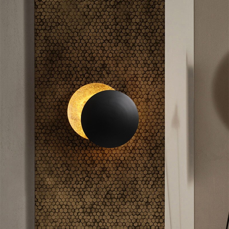 Wall Light with Rotating Discs